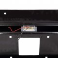 Hecasa Rear Roll Pan Compatible With 2002-2008 Dodge Ram 1500 2003-2009 2500 3500 Full Size Pickup License Plate Part W Light