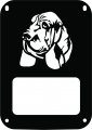 Jeeptails Bloodhound Dog Tail Lamp Light Covers For Jeep Jk Wrangler Black Set Of 2 