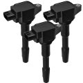Set Of 3 Ignition Coil Packs Pins Fits For Smart Fortwo 0 9l 2016-2017 Pack Replaces Uf808 