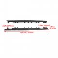 Hecasa Side Skirt For 2020-2024 Toyota Gr Supra A90 Models Pair Rocker Panels Abs Plastic Carbon Fiber Printing