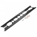 Hecasa Side Skirt Compatible With 2020-2024 Toyota Gr Supra A90 Models Pair Rocker Panels Abs Plastic Carbon Fiber Printing