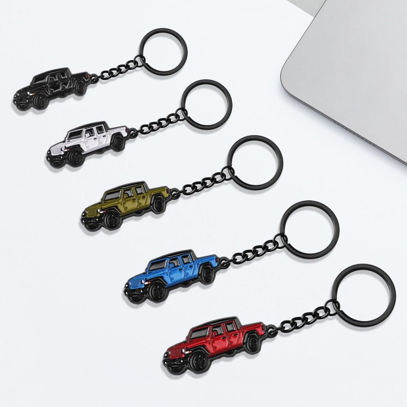 Zjikch Car Keychain For Gladiator Chainchain Accessories Key Rings Keys Key Fob Women Men Blacar Keychain For Gladiator
