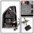 Acanii For Black Smoke 2005-2007 Chrysler 300c Srt8 Led Tail Lights Brake Lamp Replacement Driver Passenger Side