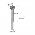 Uxcell Forstner Drill Bits 15mm Tungsten Carbide Wood Hole Saw Auger Opener Woodworking Hinge Drilling Boring Bit Cutter Gray