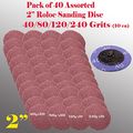 Mtp Tm 40x Mix 40 80 120 240 Grits 2 Roloc Type R Sanding Abrasive Disc Roll Lock 