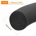 Uxcell Foam Rubber Weather Seal Strip 22mm 0 87 Diameter X 1 Meter 3 28ft Long Round Epdm Solid For Reduce Noise Shock Friction