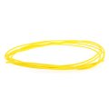 Musiclily Pro 22 Awg Gauge Vintage Style Pre-tinned Push-back Cloth Covered Stranded Wire Yellow 6 Feet 2 Meters