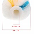 Uxcell 4 Inch Mini Fiber Paint Roller Cover Nap Painting Refill 1 Hole Dia 5 Pcs