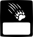 Jeeptails Bear Paw Scratch Tail Lamp Light Covers For Jeep Wrangler Jl Non-led Black Set Of 2 