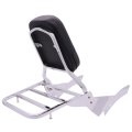Ship From Usa Motaux Passenger Sissy Bar With Luggage Rack Backrest For Yamaha V Star 400 650 Xvs400 Xvs650 Custom 1996-2017