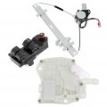 Aintier Door Lock Actuators Assembly Compatible For 2001-2005 Honda Civic Front Left Power Latch Replacement 35750s5aa02za