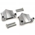 Httmt- Us-tghd-had006-1 25 -cd 1 Chrome Front Fender Brackets Spacers Compatible With 5 50 21 H-d Touring 1984-2013 See Fitment