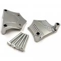 Httmt- Us-tghd-had006-1 25 -cd 1 Chrome Front Fender Brackets Spacers Compatible With 5 50 21 H-d Touring 1984-2013 See Fitment