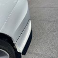 Kuafu Rear Bumper Spoiler Lip Splitter Underbody Compatible With 2016-2017 Honda Accord 4 Door Sedan Pair Black Trim Diffuser