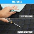 Uxcell Car Leather Seat Covers Rear Back For Dodge Ram 1500 2500 3500 Crew Cab 2009-2014 2015-2018 2019-2023 Protectors Pad