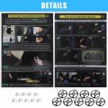 Uxcell Car Leather Seat Covers Rear Back For Dodge Ram 1500 2500 3500 Crew Cab 2009-2014 2015-2018 2019-2023 Protectors Pad