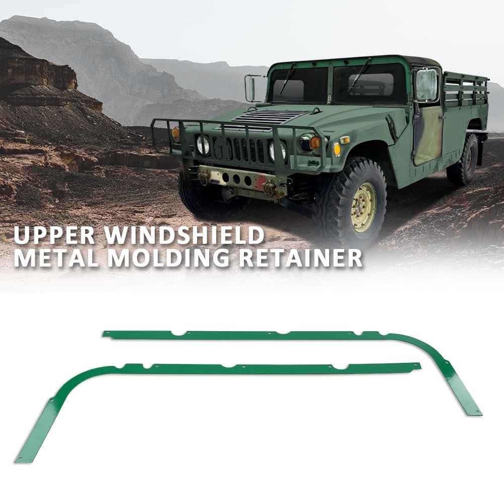 Metal Upper Windshield Retainers 2pcs Fit For Hmmwv M998 Humvee 12338852 2590-01-189-1067