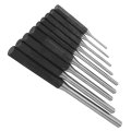 Keenso 9pcs Heavy Duty Centre Punch Roll Pin Set Mechanics Professional Tool Kit For Breaking Walls Steel
