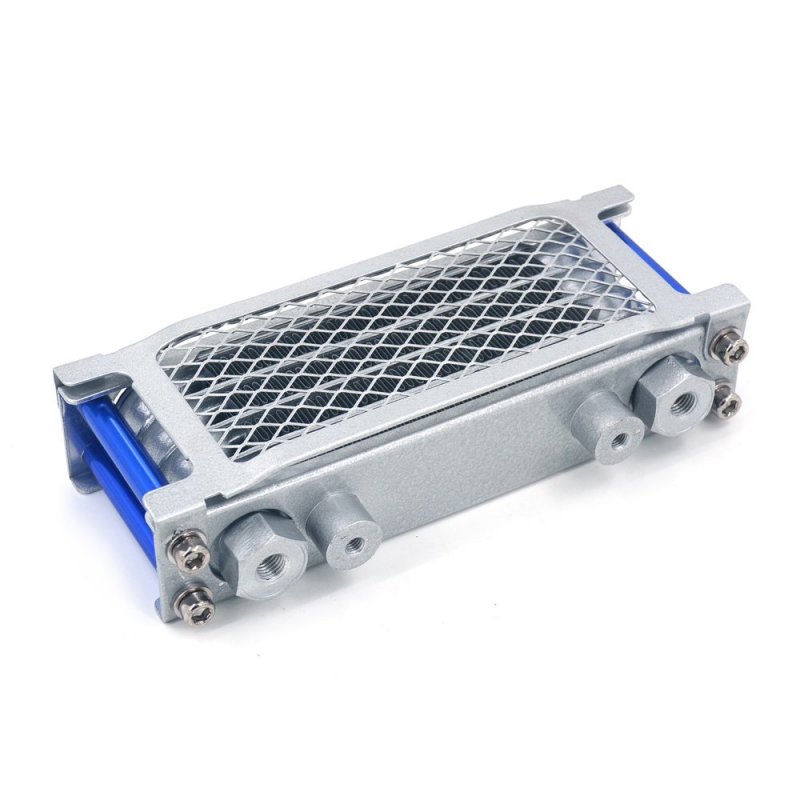 Engine Oil Cooling Cooler Radiator Set For 70 110 125 140cc Pit Dirt Bike Atv Motorcycle Blue1