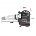 Ocpty Programmed Tire Pressure Sensor Tpms Fits For Selsct Models 315mhz 4pcs