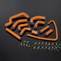 G-plus Silicone Radiator Tube Kit Compatible With 2001-2003 Ducati Monster S4 11pcs Orange