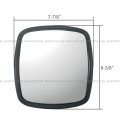 One Set Rear View Main Mirror Flat And Wide Angle Convex Black 2003-2023 Freightliner 108sd 114sd M2 100 106 112 Bussiness