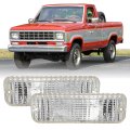 Usr Unique Style Racing 83-88 T6 Turn Signal Light A Bumper Lamps Left Right Set For 1983-1988 Ford Ranger Pickup Truck 84-88 