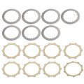 Topteng Clutch Plate Kit Disc Plates Steel Friction For Honda Vt750 Shadow Phantom Aero Vt750dc2