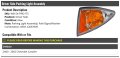 Left Driver Side Parking Light Assembly For 2000-2002 Chevy Cavalier