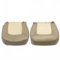 Ecotric Seat Cover Synthetic Leather Perforateda Tan Compatible With 2003-2006 Ford Expedition Eddie Bauer 4x4 2wd 4 6l 5 4l