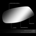Driver Left Side Door Rear View Mirror Glass Lens Replacement Compatible With 1993-2005 Mazda B-series Ranger