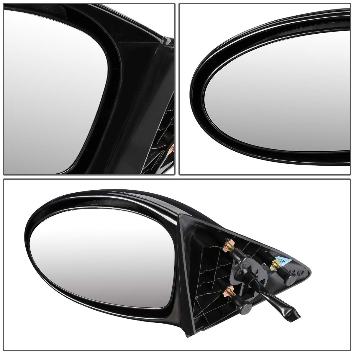 Gm1320296 Gm1321296 Pair Oe Style Manual Side View Door Mirror For Oldsmobile Alero 99-01