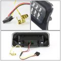 Compatible With Chevy S10 Pair Of Smoke Lens Clear Corner Headlight Led 3rd Brake Light