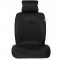 Isotowel Car Seat Cover For Front Microfiber Breathable Cloth Protector Quick Dry Non Slip Back Workouts All Weather Carbon 