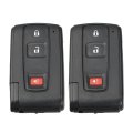 2pcs 312mhz Mozb21tg Replacement Proximity No Smart Entry Remote Key Fob For Toyota Prius 2004-2009 3 Buttons With Door 