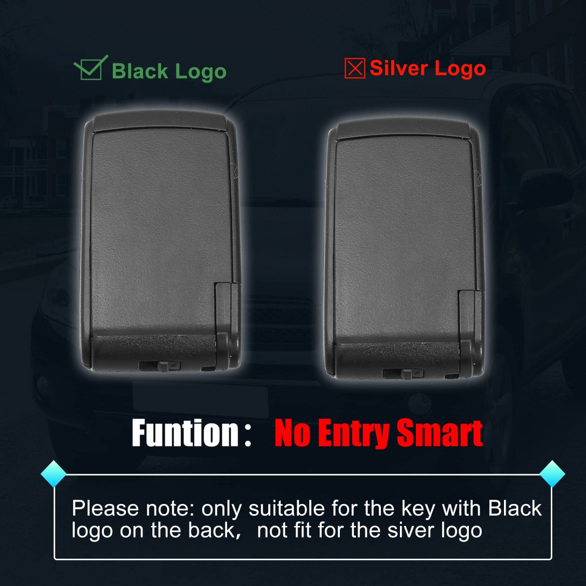 2pcs 312mhz Mozb21tg Replacement Proximity No Smart Entry Remote Key Fob For Toyota Prius 2004-2009 3 Buttons With Door