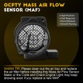 Ocpty Mass Air Flow Sensor 5wk9613 Meter Fits For 20 Mercedes-benz 30 2 3l 2002 C240 2 6l 2001 2004 Slk230 2