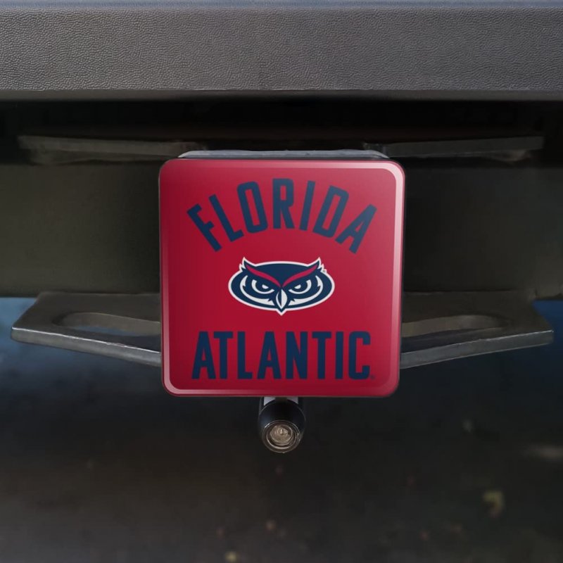 Florida Atlantic University Owls Tow Trailer Hitch Cover Plug Insert 1 4 Inch 25