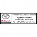 Au-tomotive Gold Carbon Fiber Leather Key Chain For Toyota Land Cruiser Gun Metal
