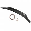 Kuafu Truck Spoiler Compatible With 2008-2014 Mercedes Benz W204 C-class C63 All Sedan Models Rear Trunk Lid Wing Lip Splitter