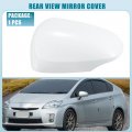 A Absopro Rearview Mirror Cover Cap No 8794552170b3 Left Side Door For Toyota Prius C 2012-2018 Abs Plastic White