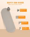 Ocpty Sun Visor Fit For Gmc Savana 3500 2003 2004 2005 2006 2007 2008 Without Sunroof Beigh Left Driver Side