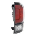 Tail Light Passenger Side For Toyota Tacoma 2020 2021 2022 2023 Red Lens Black Bezel With Bulbs Replaces To2801207 And 