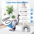 Vacuum Cleaner Replacement Lower Duct Hose And Belt Set For Shark Nv500c Nv500co Nv500q Nv500w Nv500wc Nv500wtv Nv501 2 Pack