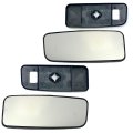 Spieg Side Lower Mirror Glass Set For Dodge Sprinter 2008-2009 Mercedes Freightliner 2008-2018 Non-heated With Backing Plate 