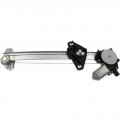 Rear Window Regulator With Motor For Honda Fit 2009 To 2014 Driver Side Power 2 Pins Ho1550122 72750tf0003 