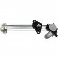 Rear Window Regulator With Motor For Honda Fit 2009 To 2014 Driver Side Power 2 Pins Ho1550122 72750tf0003