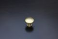 Hamilton Bowes Satin Brass Cabinet Hardware 1-1 4a Round Mushroom Modern Basic Knob 1 25a Diameter A 1-3 32a Tall Gold Vibrant 