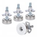 Hankun Adjustable Furniture Leveling Feet Leveler Tee Nut Kit 3 8-16 Inch Thread Size Heavy Duty Legs For Cabinets Or Tables To 