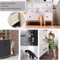 14 Piece Set Of Slim Cabinet Door Magnets Cold Rolled Steel Non Porous Bonded Magnetic Closure For Kitchen Closet Closing